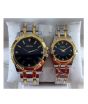 iShopping - Easy Shop Stainless Steel Couple Watch Two Tone (1113)