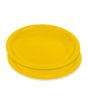 iShopping - Appollo Saga Plate Medium (Pack Of 2)-Yellow