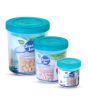 iShopping - Appollo Smart Jar (Pack Of 3)-Light Blue