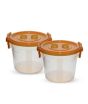 iShopping - Appollo Handy Junior Food Storage Container (Pack Of 2)-Brown