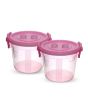 iShopping - Appollo Handy Junior Food Storage Container (Pack Of 2)-Peach