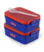iShopping - Appollo Bunny Lunch Box M-3 (Pack Of 2) 