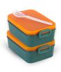 iShopping - Appollo Bunny Lunch Box M-3 (Pack Of 2) 
