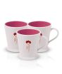 iShopping - Appollo Flower Mug (Pack Of 3)