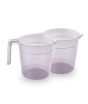 iShopping - Appollo Transparent Glow Bath Mug (Pack Of 2)