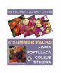 iShopping - DIY Store Summer Flower Seeds Pack of 4 (0045)
