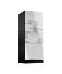 iShopping - Kenwood Invertech Inverter Glass Door Freezer-on-top Refrigerator 13 Cu Ft Glass (KRF-24457)