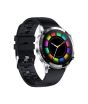 iShopping - Yolo Fortuner Smart Watch Silver with Charcoal Black