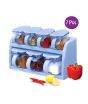 iShopping - ShopEasy 2 Tier Jars Spice Rack - Set Of 7