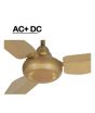 iShopping - Yashica 56" AC+DC Sparkle Ceiling Fan - Golden