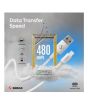 iShopping - Sigma Data Cable TYPE-C C40 - White