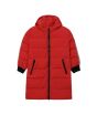 iShopping - HnH Marketing Quilted Zipper Hoodie Jacket For Women Red-11-12 Years