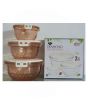 iShopping - Easy Shop Diamond Airtight Bowl Set Of 3 Pcs (0674)