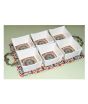 iShopping - Easy Shop Melamine Nuts Platter with 6 Small Bowl Set