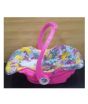 iShopping - Easy Shop Plastic Baby Carry Cot with Net Pink