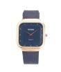 iShopping - Easy Shop Rubber Strap Slim Metallic Case Watch