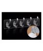 iShopping - Easy Shop Transparent Universal 5 Hook Sticker