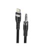 iShopping - Faster Lightning to 3.5mm Port Audio Aux Cable 1.5m (M1)