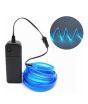 iShopping - Ferozi Traders EL Wire Flexible Neon Glow Strip Light Blue (15ft)