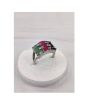 iShopping - Gilgit Bazaar Multi Stone Silver Ring (17)