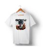 iShopping - Genteez Goku Digital Printed T Shirt For Men-White-Large