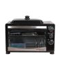 iShopping - Gaba National Electric Oven With Hot Plate 38Ltr Black (GNO-1538)