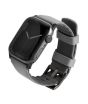 iShopping - Uniq Linus Airosoft Silicone Strap For Apple Watch Series 1-8 Grey