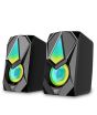 iShopping - Havit RGB 2.0 Stereo Speaker Black (SK563)