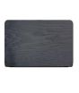 iShopping - Ferozi Traders Universal Wooden Texture Laptop Back Protector - Black (0530)
