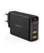 iShopping - Choetech 140W 4-Port Quick Charger Black - (PD6005)