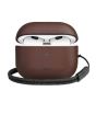 iShopping - Uniq Terra Genuine Leather For AirPods 3rd Gen Case Brown