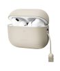 iShopping - Uniq Lino Hybrid Liquid Silicone Case For Airpod Pro 2nd Gen Beige