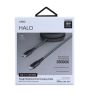 iShopping - Uniq Halo USB-C to Lightning Smart Cable Organiser Black