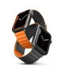 iShopping - Uniq Revix Magnetic Strap For Apple Watch Series 1-8 Grey/Orange