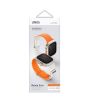iShopping - Uniq Revix Evo Magnetic Strap For Apple Watch Series 1-8 Orange/White