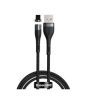 iShopping - Baseus Zinc Magnetic iPhone Fast Charging Data Cable 1M Black
