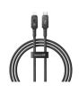 iShopping - Baseus Unbreakable Series 20W Type-C To iPhone PD Fast Charging Data Cable 2M Cluster Black