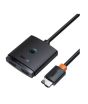 iShopping - Baseus AirJoy Series 2 In 1 Bidirectional HDMI Switch With 1M Cable Cluster Black