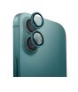 iShopping - Uniq Optix Aluminium Camera Lens Protector For iPhone 16 and 16 Plus - Emerald