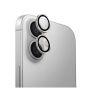 iShopping - Uniq Optix Aluminium Camera Lens Protector For iPhone 16 and 16 Plus - Silver