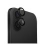 iShopping - Uniq Optix Aluminium Camera Lens Protector For iPhone 16 and 16 Plus - Black
