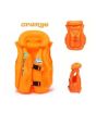 iShopping - Inflatable Swimming Pool Vest Jacket for Kids - 26 inches - Orange (PX-11308)