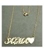 iShopping - King Salma Name Gold Platted Necklace