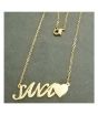 iShopping - King Sana Name Gold Platted Necklace