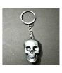 iShopping - Kings Metallic Skull Keychain Silver (0298)