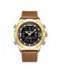 iShopping - Naviforce Dual Time Edition Men's Watch Light Brown (NF-9153-9)