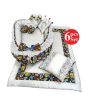 iShopping - Maguari Baby Bed Set 6 Pcs Black (0557)