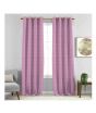 iShopping - Maguari Lining PQ Jacquard Curtains 2 Pcs Pink