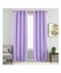 iShopping - Maguari Lining PQ Jacquard Curtains 2 Pcs Purple