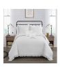 iShopping - Maguari Quilted Spreads Double Bed Sheet White